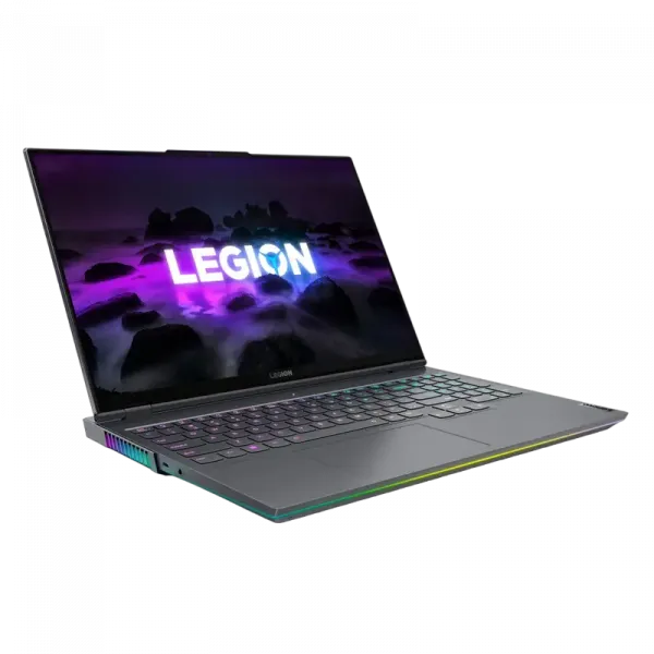 Laptop Gaming 16 Lenovo Legion 7 16ACHg6, Storm Grey, AMD Ryzen 9 5900HX, 32GB/1024GB, Fără SO