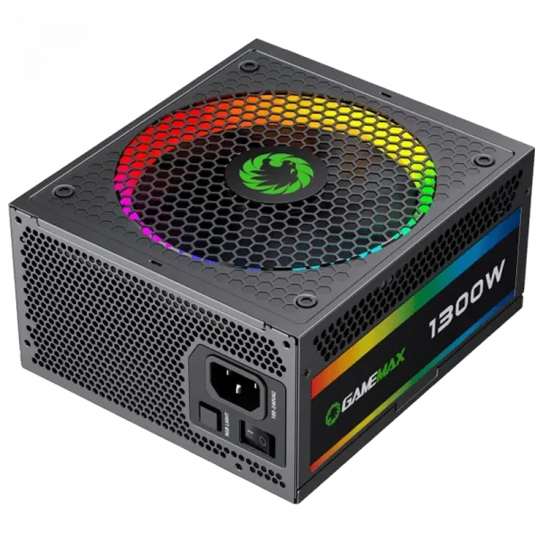 Sursă Alimentare PC Gamemax RGB-1300, 1300W, ATX, Complet modular