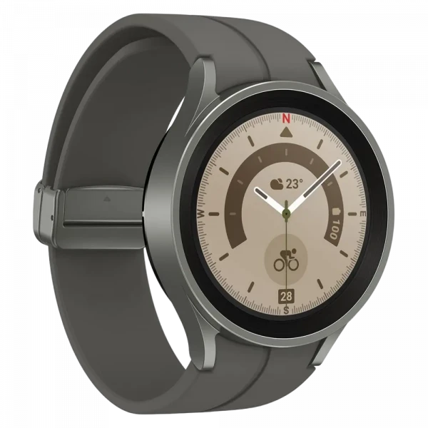 Ceas inteligent Samsung Galaxy Watch 5 Pro, 45mm, Titan