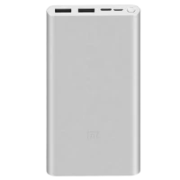 Acumulator extern Xiaomi Power Bank 3, 10000mAh, Argintiu