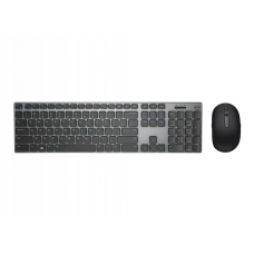 Set Tastatură + Mouse DELL KM717, Fără fir, Negru/Gri