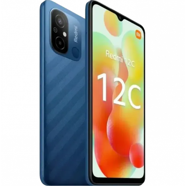 Смартфон Xiaomi Redmi 12C, 3Гб/64Гб, Ocean Blue