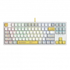 Tastatură Bloody S87, Cu fir, Alb
