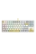 Tastatură Bloody S87, Cu fir, Alb