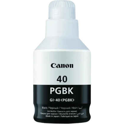 Контейнер с чернилами Canon GI-40, 170мл, Черный