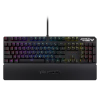 Клавиатура ASUS TUF Gaming K3, Проводное, Металлический Серый