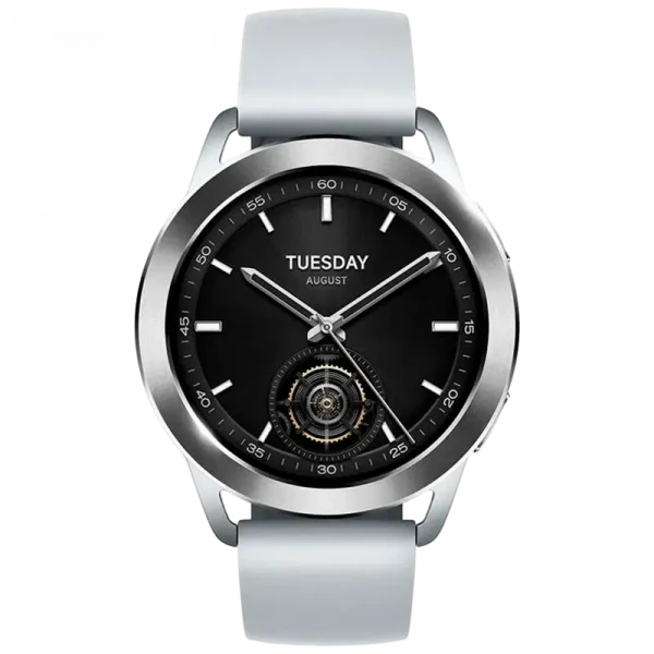 Ceas inteligent Xiaomi Watch S3, Argintiu