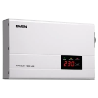 Стабилизатор напряжения SVEN SLIM AVR-1000 LCD, 1000VA