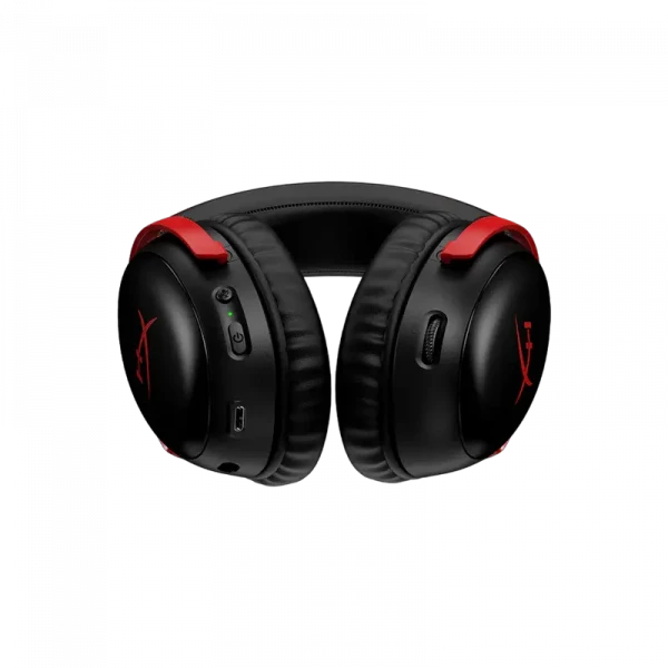 Наушники HyperX Cloud III Wireless, Беспроводной, Черный | Красный