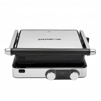 Grătar electric Polaris PGP2302D, 2000W, Argintiu