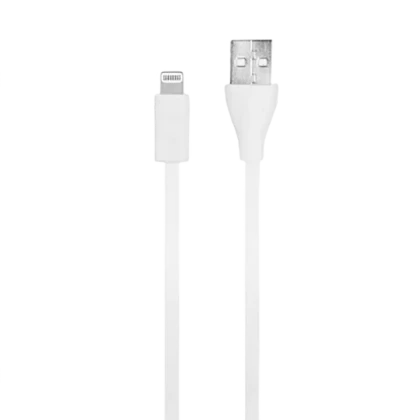 Cablu încărcare și sincronizare Xpower Lightning cable, Flat, USB Type-A/Lightning, 1m, Alb
