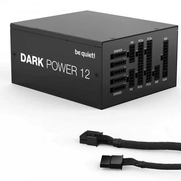 Sursă Alimentare PC be quiet! DARK POWER 12, 850W, ATX, Complet modular