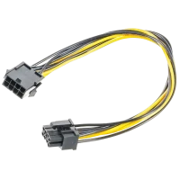 Кабель Cablexpert CC-PSU-84 ATX, Чёрный