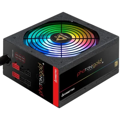 Блок питания для компьютеров Chieftec GDP-650C-RGB, 650Вт, ATX, Полумодульный