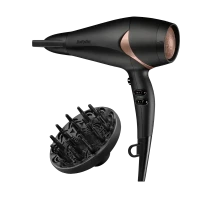 Фен BaByliss Bronze Shimmer D566E, 2200 Вт, Чёрный