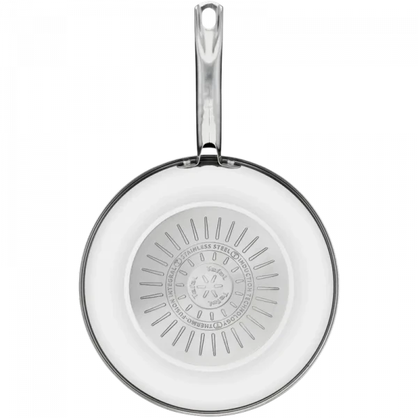 Tigaie WOK Tefal B8171944, 3,6L, 28cm, Oțel inoxidabil