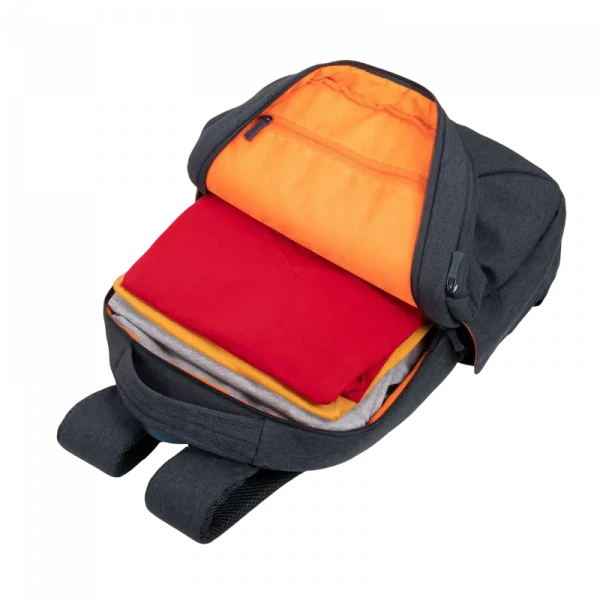 Rucsac pentru Laptop RivaCase Galapagos, 15.6, Poliester, Gri închis