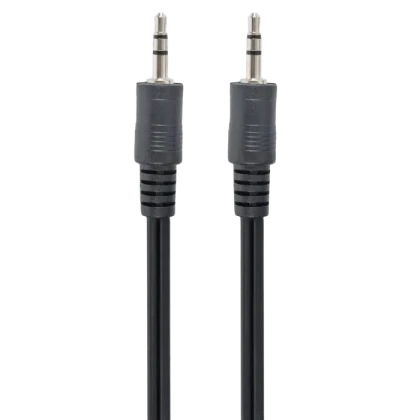 Аудиокабель Cablexpert CCA-404, 3.5mm 3-pin (M) - 3.5mm 3-pin (M), 1,2м, Чёрный