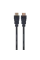 Разветвитель HDMI Cablexpert CC-HDMIL-1.8M, USB Type-A (M) - USB Type-A (M), 1,8м, Чёрный