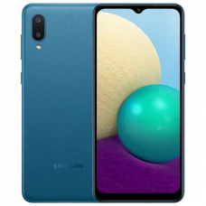 Смартфон Samsung Galaxy A02, 2Гб/32Гб, Синий