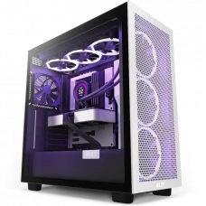 Carcasă PC NZXT H7 Flow, Midi-Tower, ATX, Alb | Negru