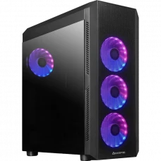 Компьютерный корпус Chieftec GL-04B-OP, Midi-Tower, ATX, Чёрный