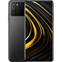 Смартфон Xiaomi Poco M3, 128Гб/4Гб, Чёрный