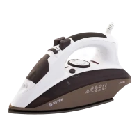 Утюг VITEK VT-1201, 2400Вт, Коричневый