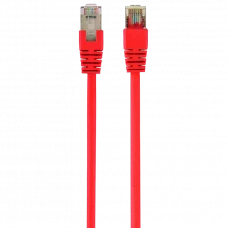 Патч-корд Cablexpert PP22-1M/R, Cat5e FTP, 1м, Красный