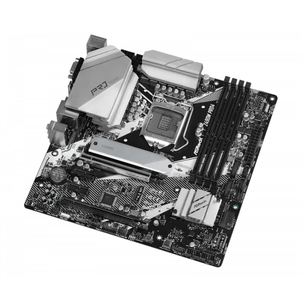 Материнская плата ASRock Z490M PRO4, LGA1200, Intel Z490, Micro-ATX