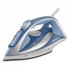 Fier de călcat Polaris PIR 2820AK, 2800W, Albastru deschis/Alb