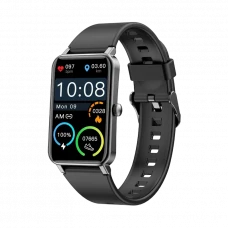 Ceas inteligent Globex Fit, 45mm, Negru