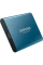 SSD portabil extern Samsung T5, 500 GB, Albastru (MU-PA500B/WW)
