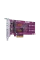 Card de expansiune NAS Qnap QM2-2P-244A, Bronz