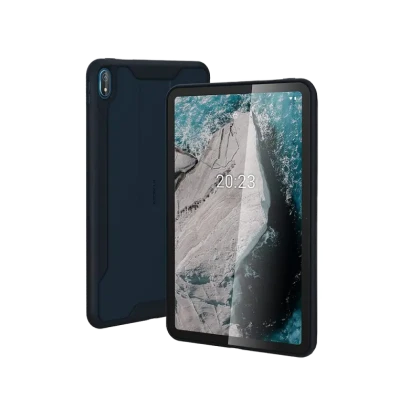 Tablet Case Book PU Leather for Nokia T20, Black