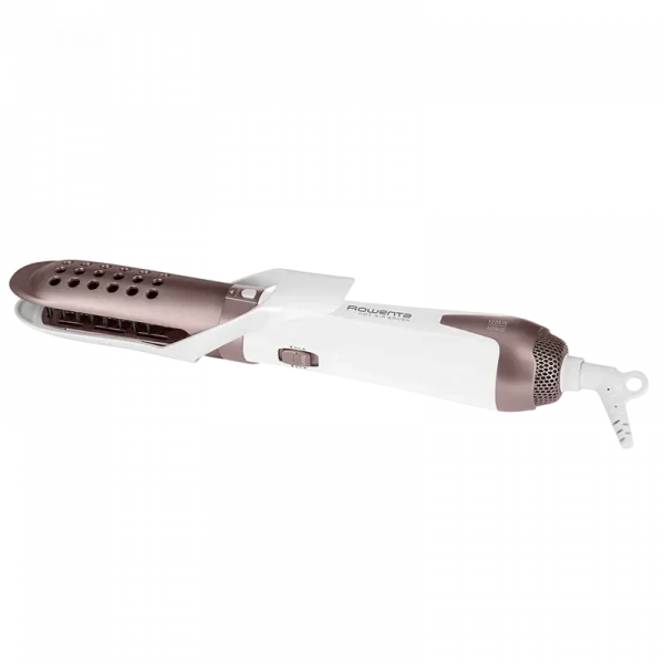 Uscător de păr-perie Rowenta Hot Air Brush CF7830F0, 1200 W, Alb