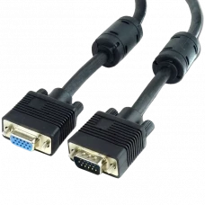 Cablu Video Cablexpert CC-PPVGAX-10-B, VGA D-Sub (M) - VGA D-Sub, 3m, Negru