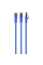 Patch cord Cablexpert PP6-1M/B, Cat6 FTP , 1m, Albastru