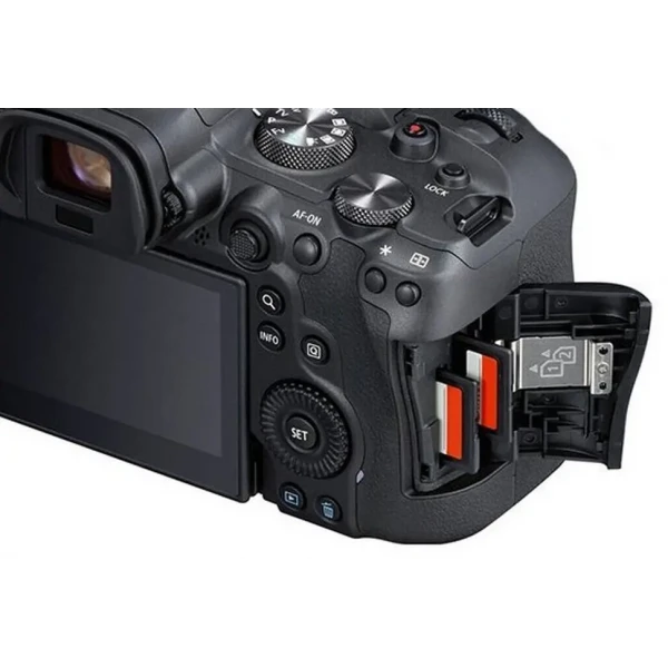 Aparat Foto Mirrorless Canon EOS R6, Negru