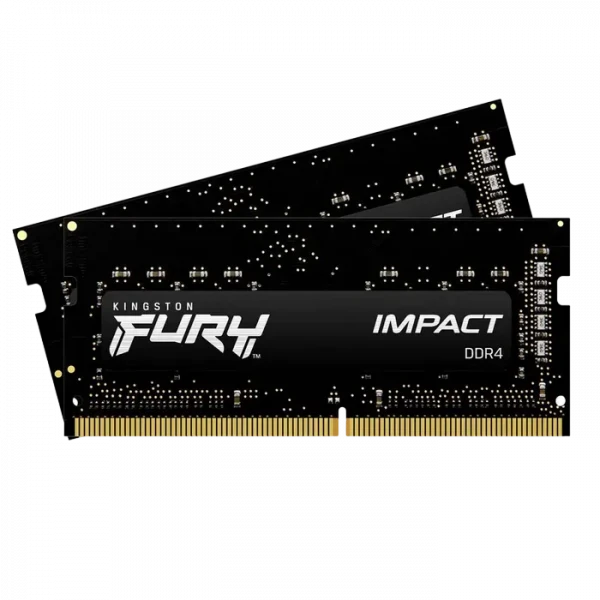 Memorie RAM Kingston FURY Impact, DDR4 SDRAM, 3200 MHz, 32GB, KF432S20IBK2/32