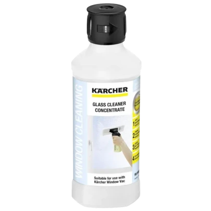Detergent concentrat pentru curățarea suprafețelor din sticlăKarcher 6.295-772.0 RM 500*, 500 ml