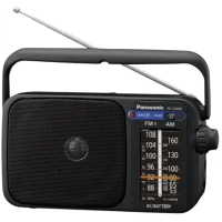 Портативное радио Panasonic RF-2400DEE, Чёрный