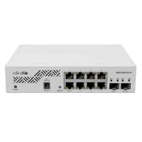 Comutator MikroTik CSS610-8G-2S+IN, Alb