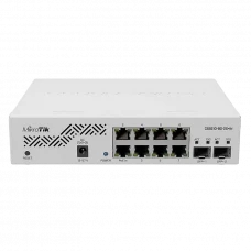 Comutator MikroTik CSS610-8G-2S+IN, Alb