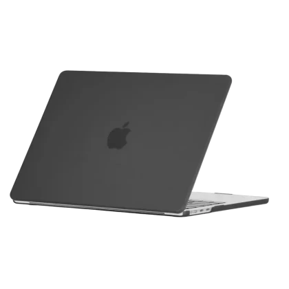 Husă pentru laptop Tech Protect Smartshell Macbook Air 13 (2022), 13.6, Policarbonat, Negru mat