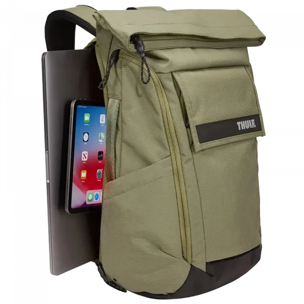 Rucsac zilnic THULE Paramount, 15.6, Nailon durabil 420D, Verde