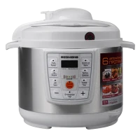 Aparat de gătit multifuncțional sub presiune Redmond RMC-PM4506E, Oțel inoxidabil