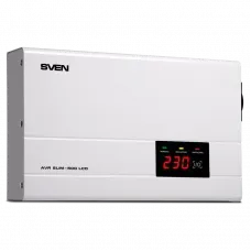 Stabilizator de Tensiune SVEN SLIM AVR-500 LCD, 500VA