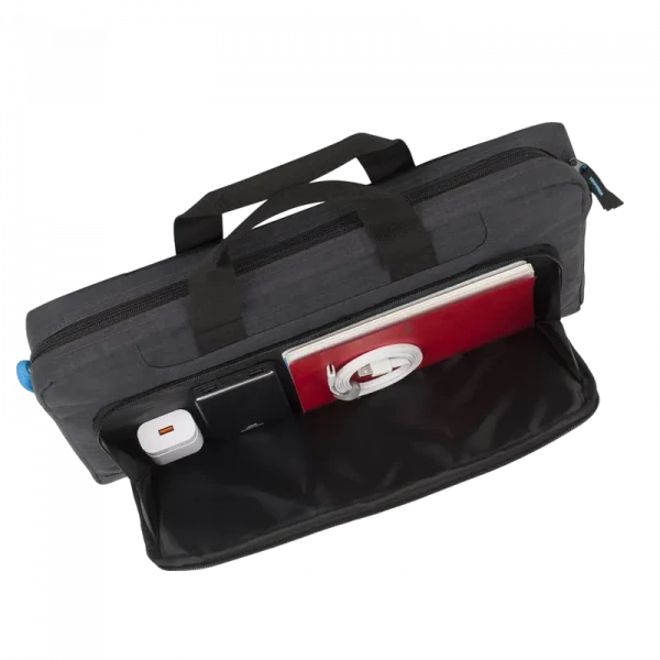 Сумка для ноутбука RivaCase Regent, 17.3, Полиэстер, Чёрный