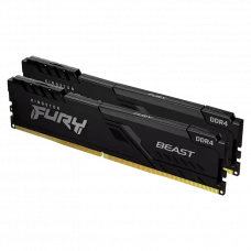 Memorie RAM Kingston FURY Beast, DDR4 SDRAM, 3200 MHz, 64GB, KF432C16BBK2/64